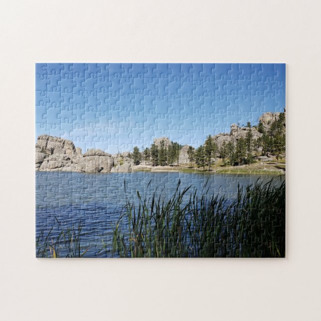 Puzzle Lago Sylvan, Black Hills, Custer, Dakota del Sur (Horizontal)