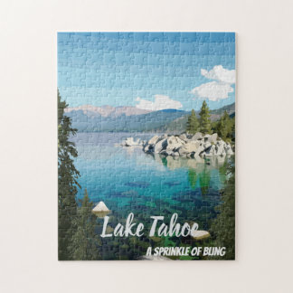 Puzzle Lago Tahoe A salpicar California y Nevada