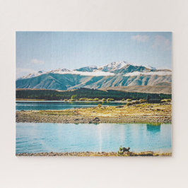 Puzzle Lago Tekapo Nueva Zelanda