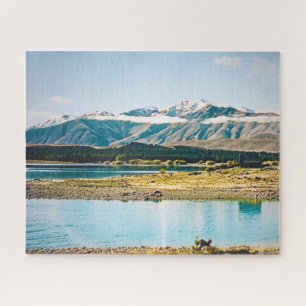 Puzzle Lago Tekapo Nueva Zelanda