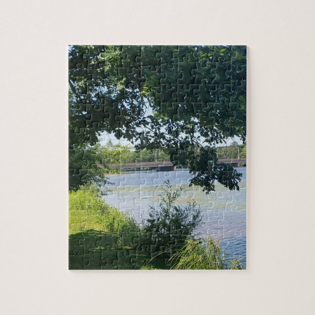 Puzzle Lago Tomahawk Wisconsin (Vertical)