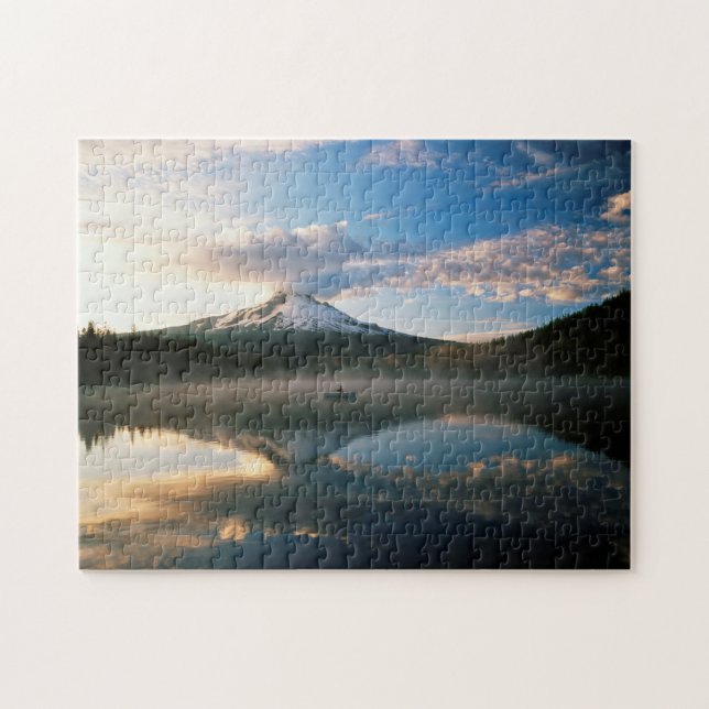 Puzzle Lago Trillium| Bosque Nacional Monte Hood, O (Horizontal)