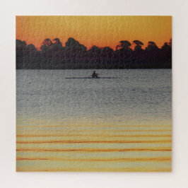Puzzle Lago Wendouree Calma Antes del Anochecer