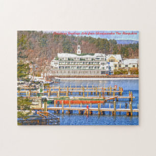 Puzzle Lago Winnipesaukee Nuevo Hampshire.