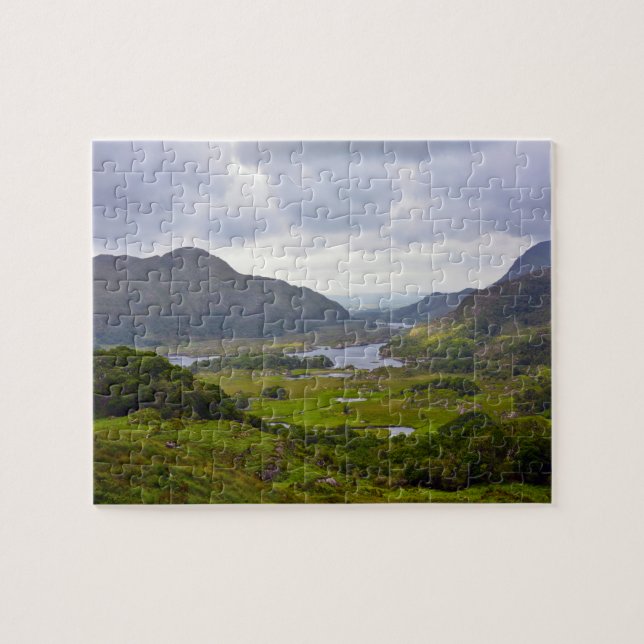 Puzzle Lagos de Killarney. Parque nacional (Horizontal)