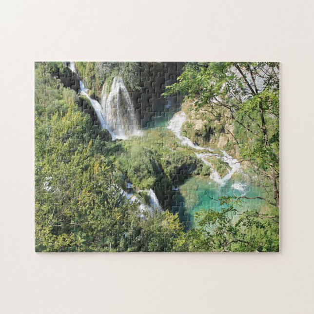 Puzzle Lagos de Plitvice Virginia. (Horizontal)