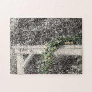 Puzzle Lágrimas Sobre El Árbol En Naturaleza Blanca Y Neg