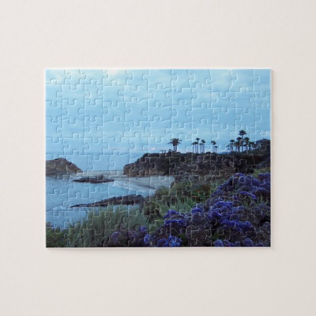 Puzzle Laguna Beach de la costa costa de California (Horizontal)