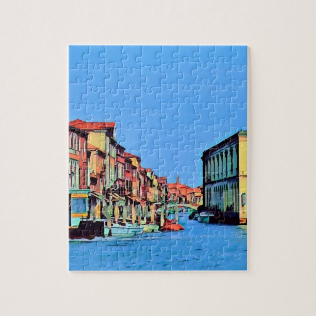 Puzzle Laguna de Venecia - MURANO - vista (Vertical)