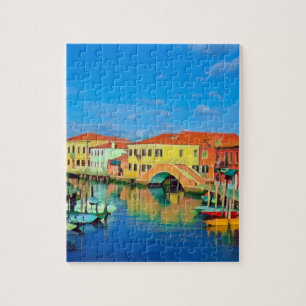 Puzzle Laguna Veneciana - MURANO - panorama