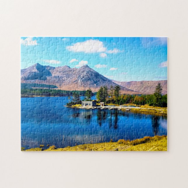 Puzzle Lagunas de Connemara Galway. (Horizontal)