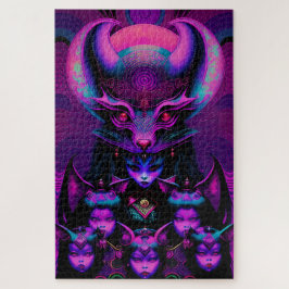 Puzzle Lair del Gótico de los nuevos Chicas murciélagos H