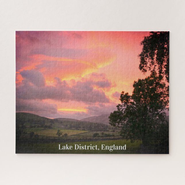 Puzzle Lake District England Sunset (Horizontal)