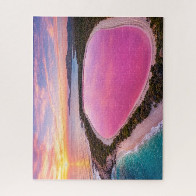 PUZZLE LAKE HILLIER - AUSTRALIA (Vertical)