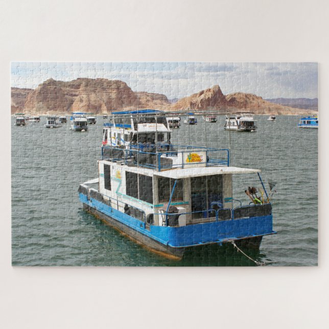 Puzzle Lake Powell Houseboat, Arizona, Estados Unidos 2 (Horizontal)