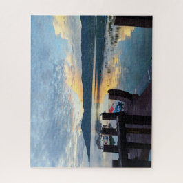 Puzzle Lakeside View from a Deck