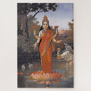 Puzzle LAKSHMI goddess - even large images -