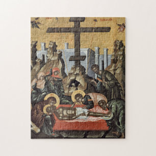 Puzzle Lamentación de Cristo Icono cristiano ortodoxo    