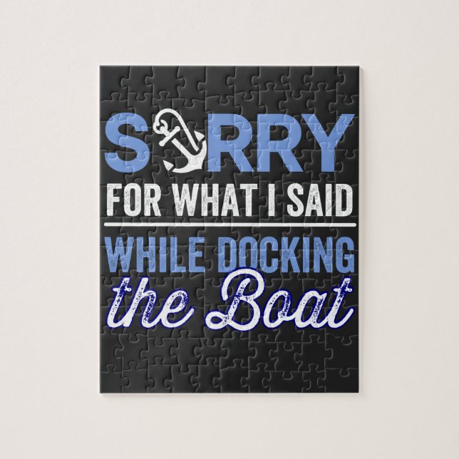 Puzzle lamento lo que dije mientras atracaba (Vertical)