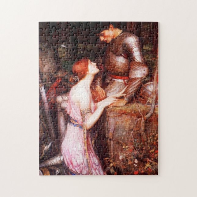 Puzzle Lamia del Waterhouse y el soldado (Vertical)
