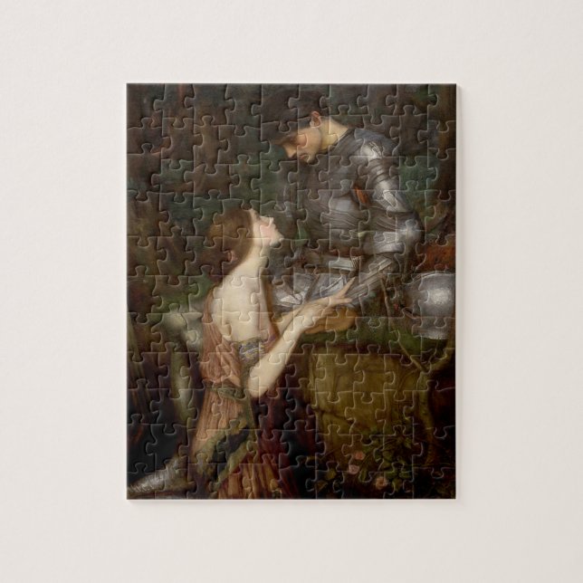 Puzzle Lamia y el soldado de John William Waterhouse (Vertical)