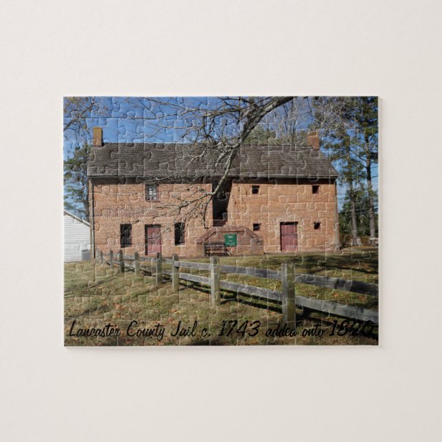 Puzzle Lancaster County Jail c. 1743 added onto 1820 (Horizontal)