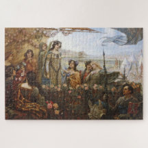 Lancelot y Guinevere (por Herbert Draper)