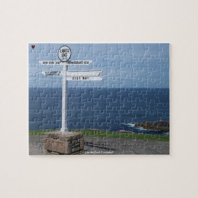 Puzzle Lands End Cornwall (Horizontal)