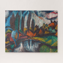Landscape | David Burliuk |
