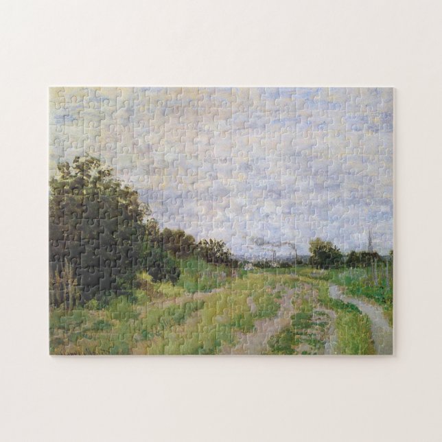Puzzle Lane in Vineyards Argenteuil Monet Bella Artes (Horizontal)