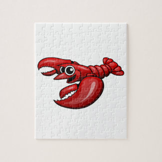 Puzzle Langosta del dibujo animado