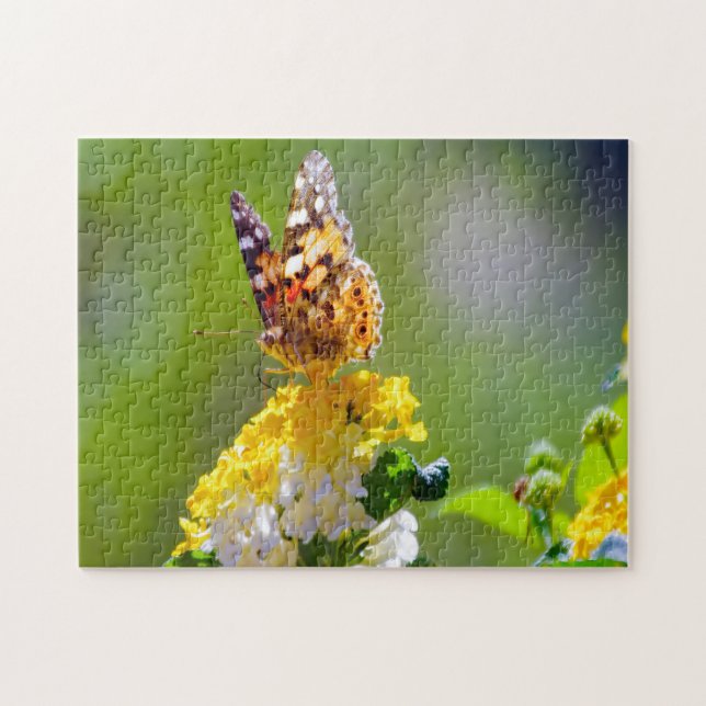 Puzzle Lantana Butterfly (Horizontal)