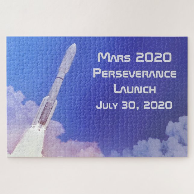 Puzzle Lanzamiento de perseverancia en marzo de 2020 (Horizontal)