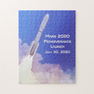 Puzzle Lanzamiento de perseverancia en marzo de 2020