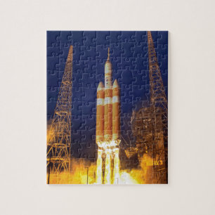 Puzzle Lanzamiento del cohete de la nave espacial Orion d