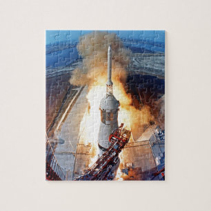 Puzzle Lanzamiento del cohete del alunizaje de la NASA Ap