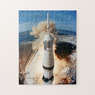 Puzzle Lanzamiento del cohete Saturno V 1969 Apollo Space