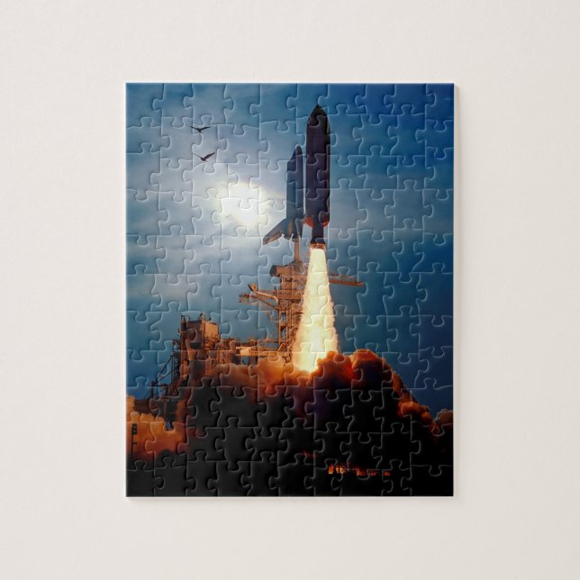Puzzle Lanzamiento del transbordador espacial Discovery d (Vertical)