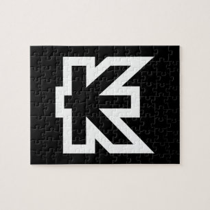 Puzzle Laos Kip Lao/Rótulo de Dinero Laotiano