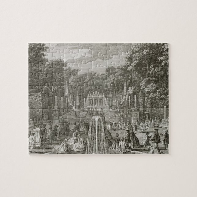 Puzzle L'Arc de Triomphe, Versalles (grabado) (Horizontal)