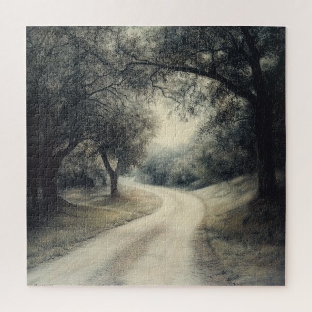 Puzzle Largo Esbozo de Carretera (Vertical)