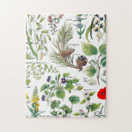 Puzzle Larousse planta los calmantes, emollientes,