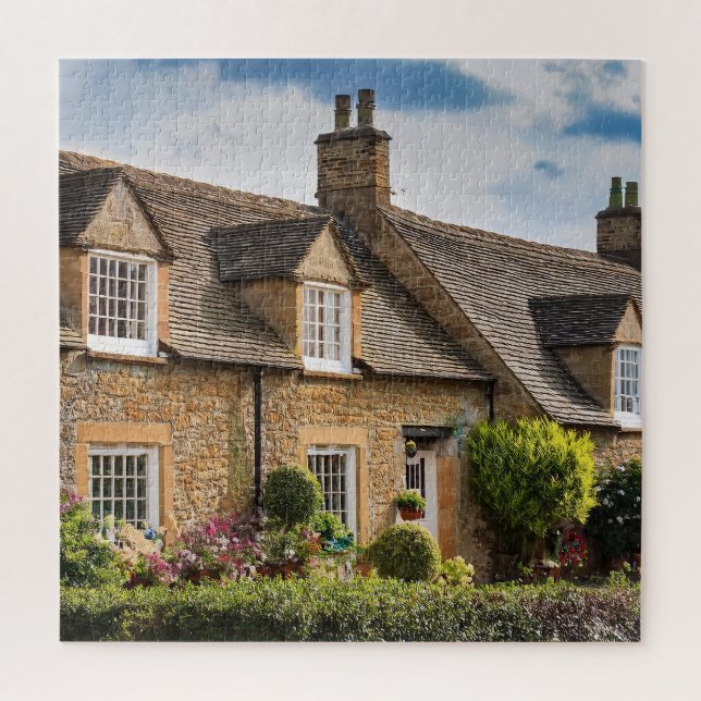Puzzle Las bonitas casas de campo (Vertical)