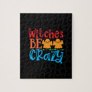 Puzzle Las brujas de Halloween son cumpleaños locos