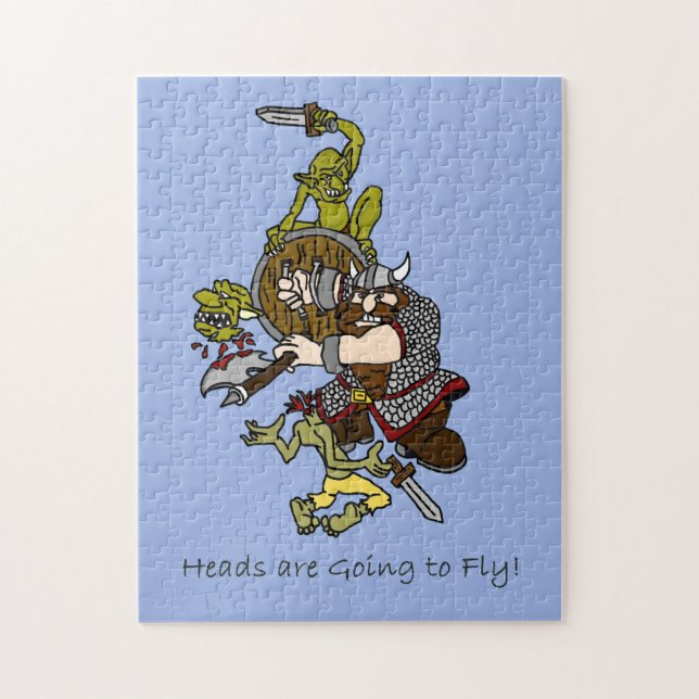 Puzzle Las cabezas van a volar (Vertical)