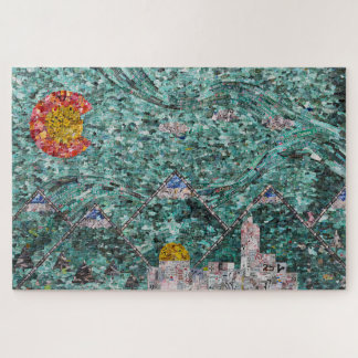 Puzzle Las calles de Denver