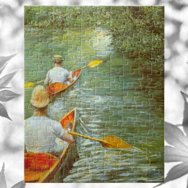 Puzzle Las canoas, personajes de Gustave Caillebotte (Subido por el creador)