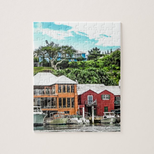 Puzzle Las casas acercan a Hamilton (Vertical)