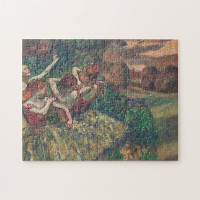 Puzzle Las cuatro bailarinas de Edgar Degas (Horizontal)