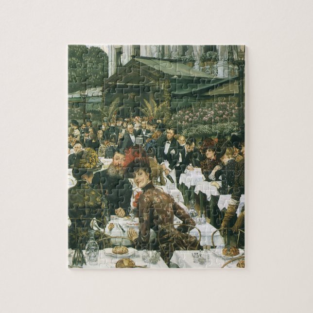 Puzzle Las damas de artista de James Tissot, arte de moda (Vertical)